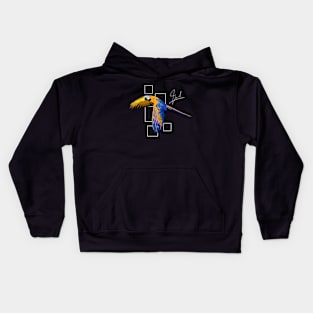 Fly Free  -  Parrot Kids Hoodie